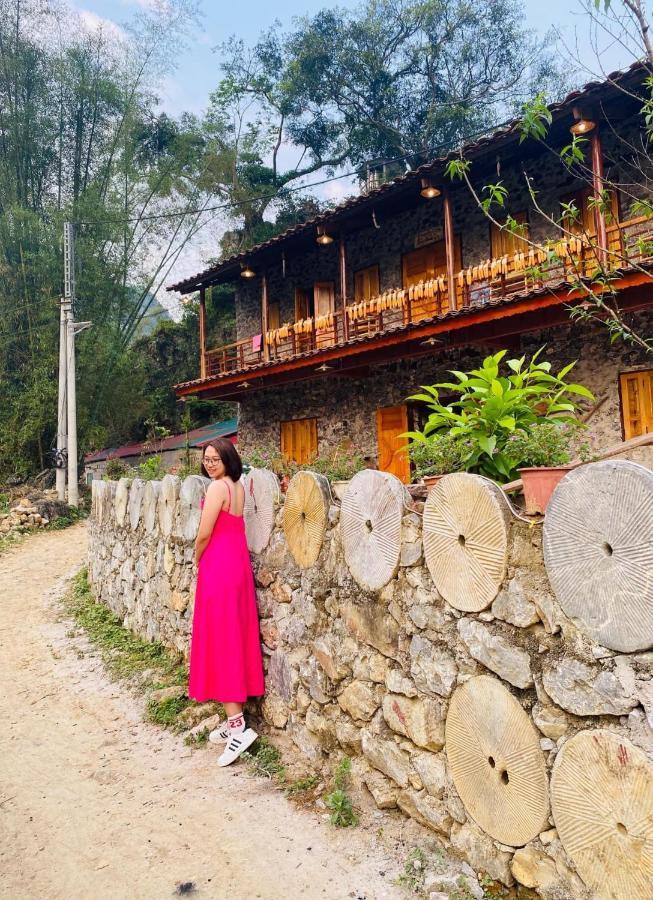 Tày Homestay Làng Đá Cổ Khuổi Ky- Bản Giốc Cao Bang Exterior foto