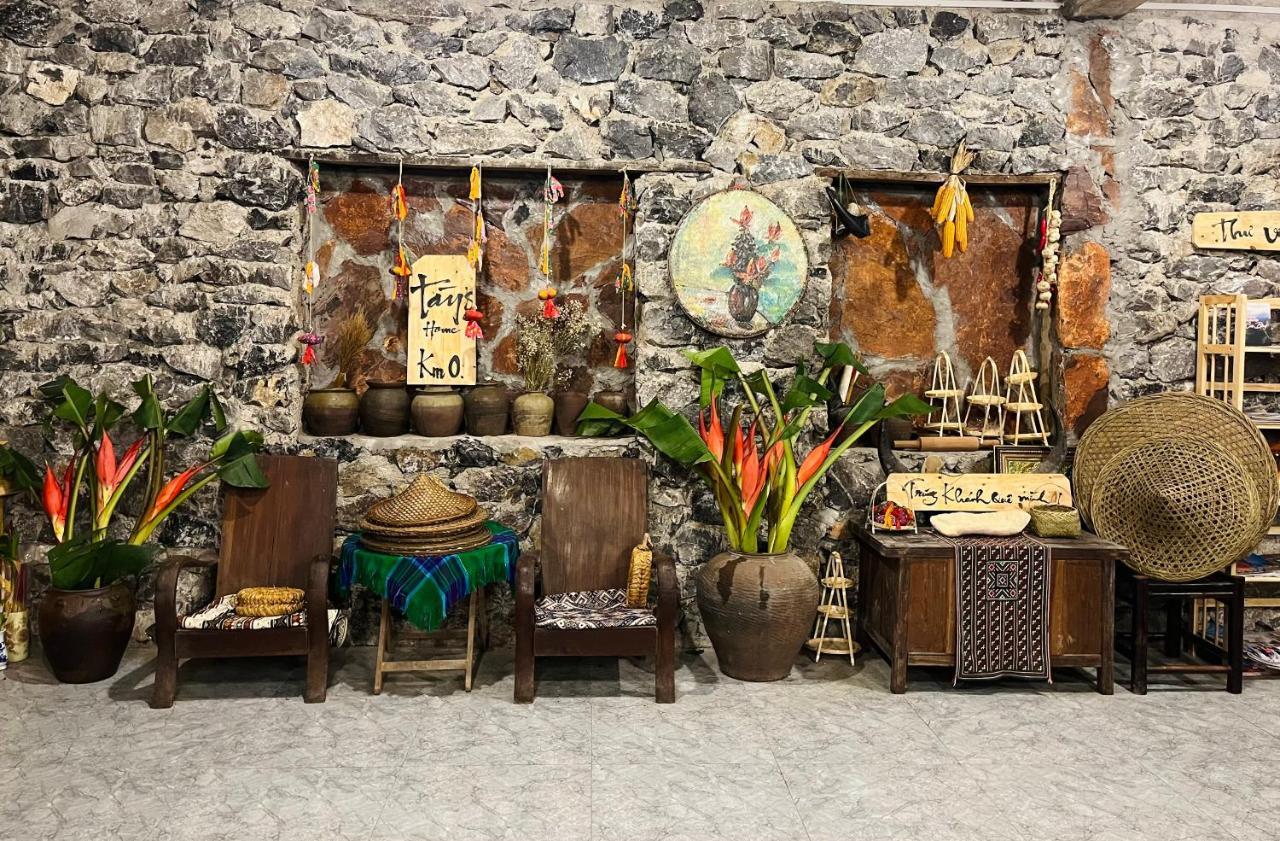 Tày Homestay Làng Đá Cổ Khuổi Ky- Bản Giốc Cao Bang Exterior foto